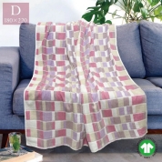 【福袋】[ベッテンスタジオ]ポルトガル製 タオルケット2枚セット(ダブルサイズ)ピンク