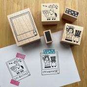 【福袋】[はんこやムラミン]メジェドの世界旅行セット