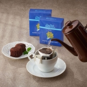 【父の日】ミカド珈琲 父の日パッケージ ワンパックコーヒー＆トリュフショコラケーキ
