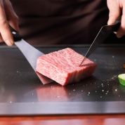 【冬の贈り物】京都「モリタ屋」　A5鹿児島黒牛サーロインステーキ用　KSS-360　直送品