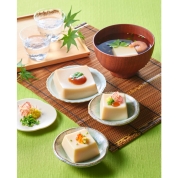 【冬の贈り物】京都・京五山 ごまとうふ・湯葉どうふ堪能セット(プチ)　8個入　直送品