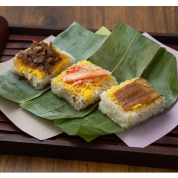 【冬の贈り物】金沢・芝寿し　笹蒸し寿し3種詰合せ　KBAG-9　直送品