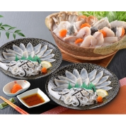 【冬の贈り物】関とら本店　天然ふく刺身とふくちりセット　B-12Z　直送品