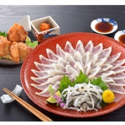 【冬の贈り物】関とら本店　ふく刺身・レンジで簡単唐揚げセット　NSK-5D1Z　直送品