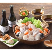 【冬の贈り物】関とら本店　とらふくちりと三福酒セット TB-10KSZ　直送品