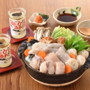 【冬の贈り物】関とら本店　ふくちり　レンジで簡単ヒレ酒付きセット　T-5KHZ　直送品