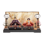 [久月] 1.安藤桂甫作 衣裳着親王飾り　