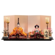 [久月] 3.橋本雛幸作 衣裳着親王飾り　