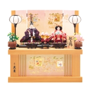 [久月] 8.光園作 衣裳着収納親王飾り　