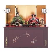 [久月] 9.光園作 衣裳着収納親王飾り　