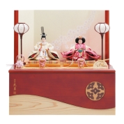 [久月] 10.久月作 衣裳着収納親王飾り　