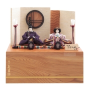 [久月] 12.衣裳着収納親王飾り　