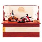 [久月] 14.衣裳着収納親王飾り　