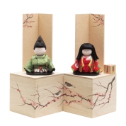 [久月] 19.幸一光作 収納親王飾り　