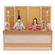 [久月] 24.新井久夫作 木目込収納飾り　