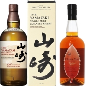 【敬老の日】サントリー山崎 100周年記念蒸留所ラベル＆イチローズモルトワインウッドリザーブ　限定セット