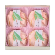 【母の日】[宗家 源 吉兆庵]清水白桃ぜりぃ4個入