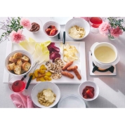 【母の日】[RF1]4種チーズと自家製ソーセージのチーズフォンデュ