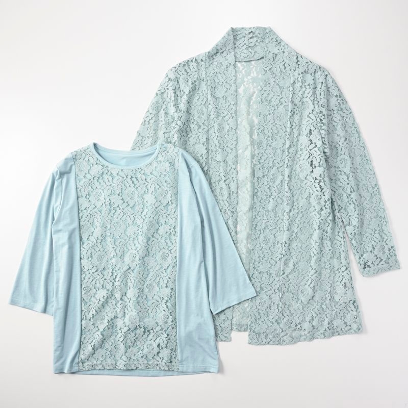 レーストッパーアンサンブル(36107)(ミントグリーン)