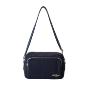 【母の日】[Cath Kidston〈キャス キッドソン〉]ホリゾンタルショルダーバック（ネイビー）