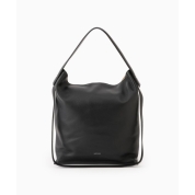 【母の日】[レイジースーザン]レザーバッグ2wayハンドル（ブラック）