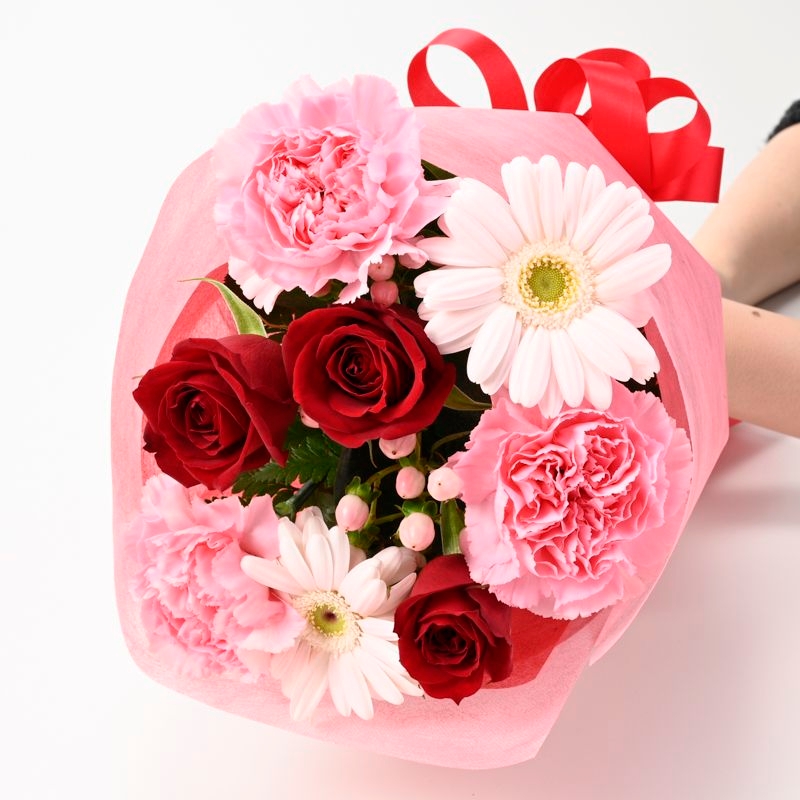 FLORETブーケ (レッド×ピンク)