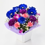 【母の日】[フローレット]プリンセスブルー（ブルー×バイオレット）