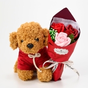 【母の日】[フローレット]ソープフラワー　プードル