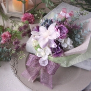 【母の日】[パルク・フローラル]スパークリングダリアとカーネーションのフェアリーブーケ