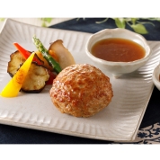 【夏の贈り物】なだ万　レンジで簡単！和風ハンバーグ　HB-5D　直送品