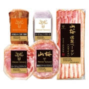 【夏の贈り物】マイスター山野井　みそ漬け焼豚とスライスセット　YB50　直送品