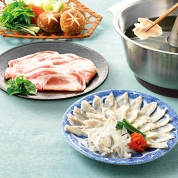 【夏の贈り物】関とら本店　海と丘の豚しゃぶ食べ比べ　NS-50Y2Z　直送品