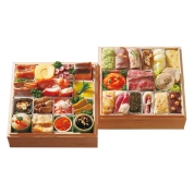 【広域配送】030［ホテルニドム］北海道 海と大地の恵 フレンチと和の饗宴（小）