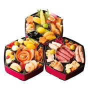 【広域配送】048【監修】［花蝶］「ほのか」和洋三段重