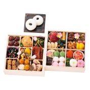 【広域配送】050【監修】［三井寺］精進おせち 和二段重