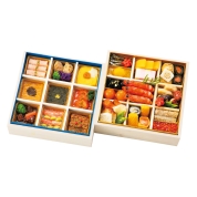 【新宿店受取】054【監修】［京料理 たん熊北店×オテル・ドゥ・ミクニ］和・洋おせち 二段重