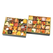 【新宿店受取】056【監修】［京料理 たん熊北店×ラ・ベットラ・ダ・オチアイ］和洋二段重