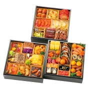 【新宿店受取】061【監修】［たか木×オテル・ド・ ヨシノ×京、静華］和洋中三段重