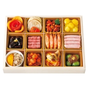 【新宿店受取】086［ローマイヤ］洋風おせち一段重