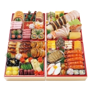 【聖蹟桜ヶ丘店受取】107［わらびの里］和洋料亭おせち四段重