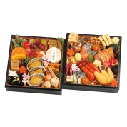 【新宿店受取】115【監修】［雨月茶屋］和風二段重