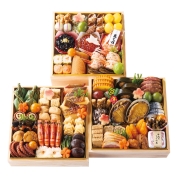 【新宿店受取】117【監修】［魚三楼］和風三段重