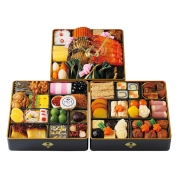 【聖蹟桜ヶ丘店受取】132【監修】［下鴨茶寮］和 おせち三段重