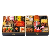 【新宿店受取】133【監修】［下鴨茶寮］和 おせち二段重