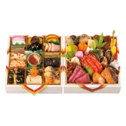 【聖蹟桜ヶ丘店受取】136［濱登久］和二段重