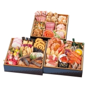 【新宿店受取】147【監修】［加賀兎郷］和洋おせち三段重