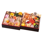 【新宿店受取】148【監修】［加賀兎郷］和洋おせち二段重