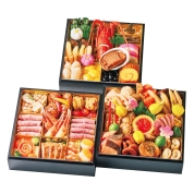 【聖蹟桜ヶ丘店受取】153［日本ばし大増］和洋三段重「鳳」