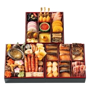 【新宿店受取】156【監修】［魚久］三段重