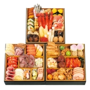 【新宿店受取】169【監修】［ANAクラウンプラザホテル神戸］和洋中おせち三段重